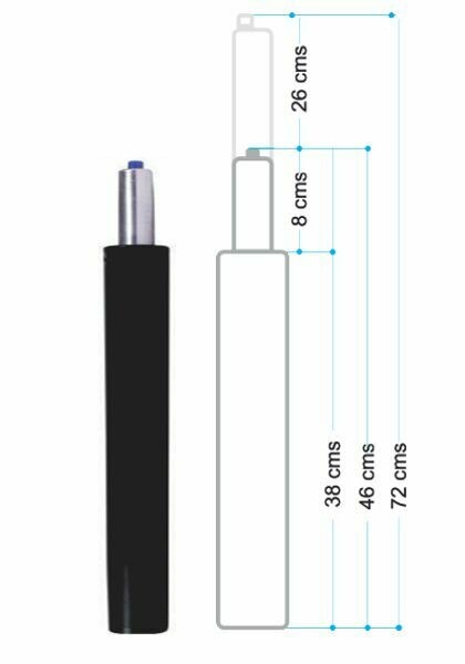 Neumatico Cajero 260MM Negro