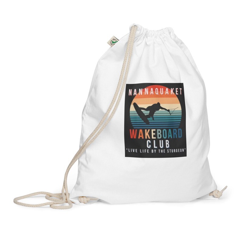 Nannaquaket Wakeboarding Club drawstring bag