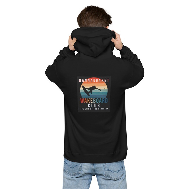 Nannaquaket Wakeboarding Club fleece hoodie