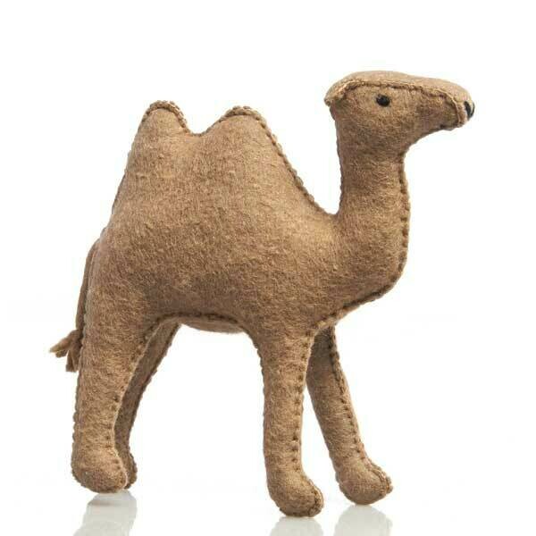 Glückskäfer Wool Felt Animals - Camel Glückskäfer Wool Felt Animals - Camel