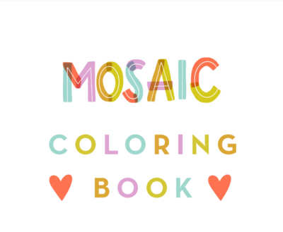 Mosaic: Celebrating Diversity Coloring Book