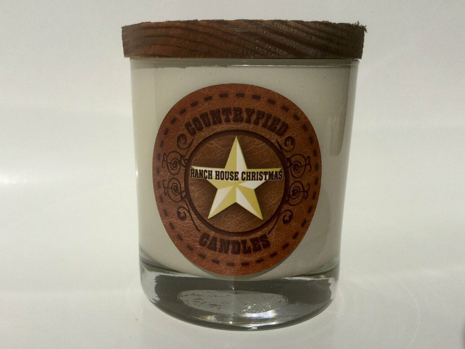 Ranch House Christmas Country Classic Candle Tumbler 10 oz.