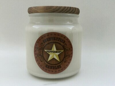 Peppermint Country Classic Candle 16 oz.