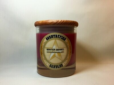 Winter Berry Country Classic Candle Tumbler 10 oz.