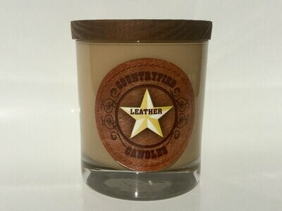 Leather Country Classic Candle Tumbler 10 oz.