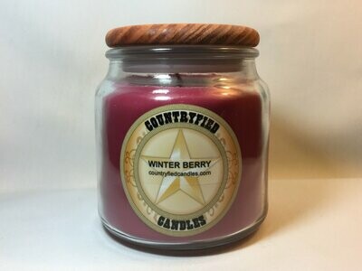 Winter Berry Country Classic Candle 16 oz.