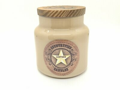 Leather Country Classic Candle 16 oz. BEST SELLER