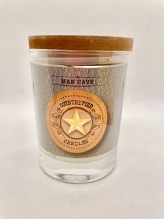 Man Cave Country Rustic Candle 10oz