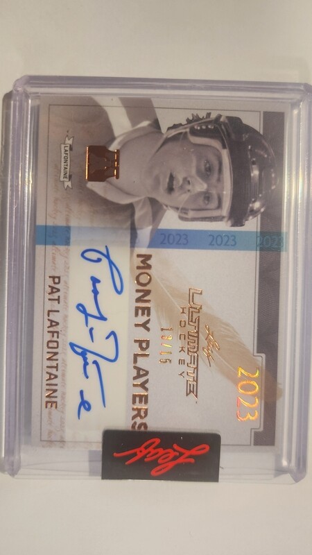 Pat LaFontaine Leaf Ultimate Money Players /15