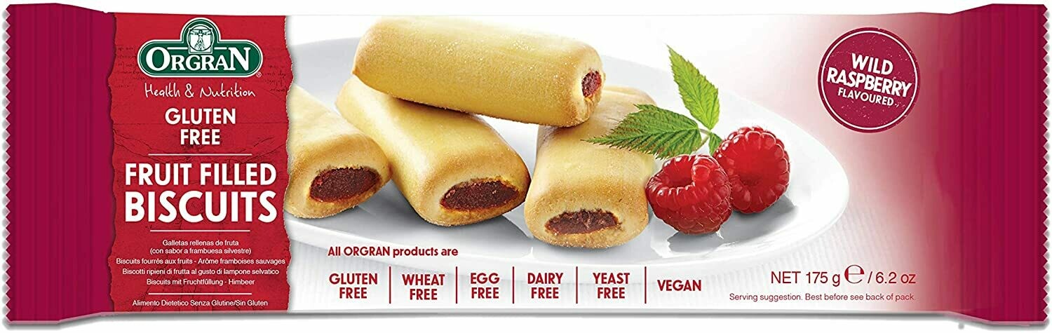 WILD RASPBERRY FUIT FILLED BISCUITS  Galletas Rellenas de Frambuesa Silvestre