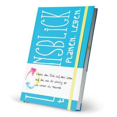 LeBeNSBLiCK, Jahresplaner, Softcover blau LeBeNSBLiCK, Jahresplaner, Softcover blau