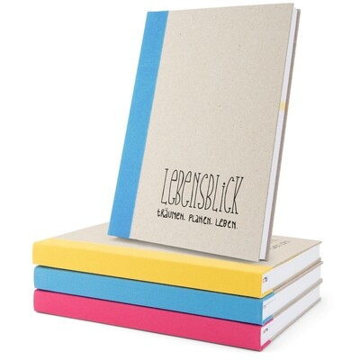 LeBeNSBLiCK, Jahresplaner, Hardcover blau LeBeNSBLiCK, Jahresplaner, Hardcover blau