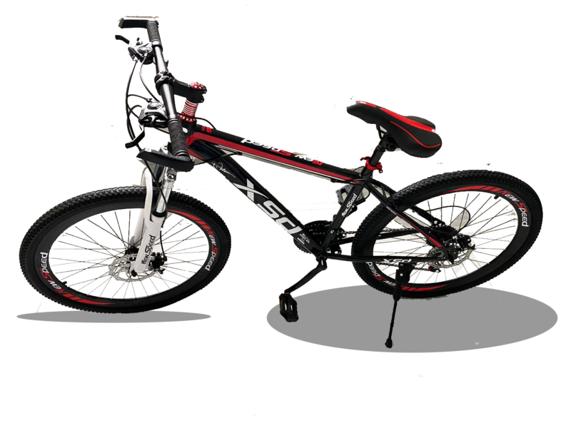 Bicicleta XSD  Negro/Rojo