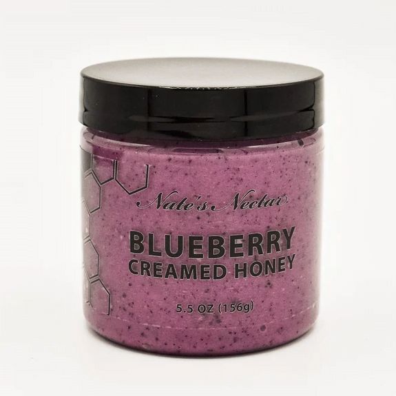 Blueberry Creamed Honey