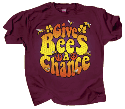 Give Bees A Chance Short-Sleeve Unisex T-Shirt