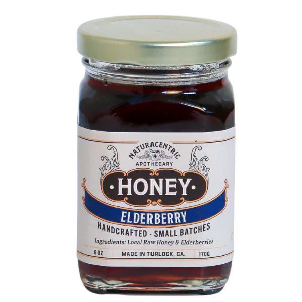 Elderberry Infused Honey