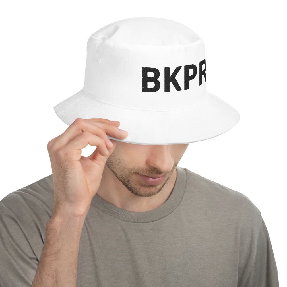 BKPR Bucket Hat White BKPR Bucket Hat White