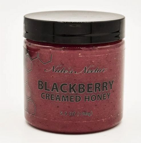 Blackberry Creamed Honey
