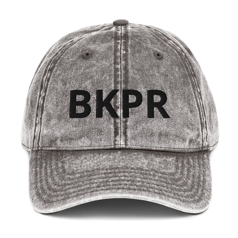 BKPR Vintage Cotton Twill Cap BKPR Vintage Cotton Twill Cap