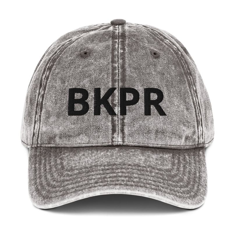 BKPR Vintage Cotton Twill Cap