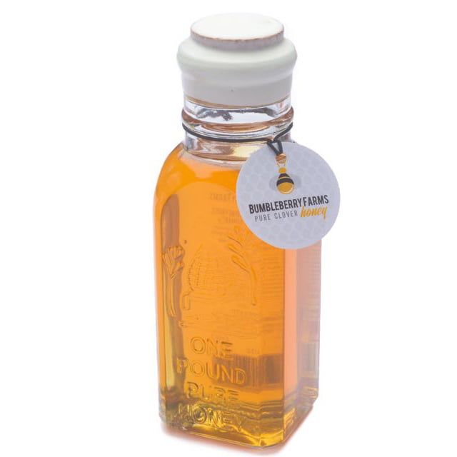 Pure Clover Honey in 1 lb Muth Jar Pure Clover Honey in 1 lb Muth Jar