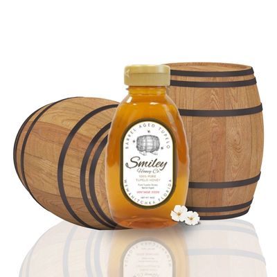 Vintage Tupelo Barrel Aged Honey | Smiley Honey Vintage Tupelo Barrel Aged Honey | Smiley Honey