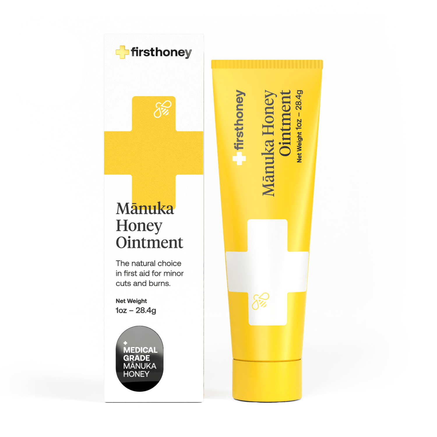 First Honey Medical Grade Mānuka Honey Ointment 1 oz First Honey Medical Grade Mānuka Honey Ointment 1 oz
