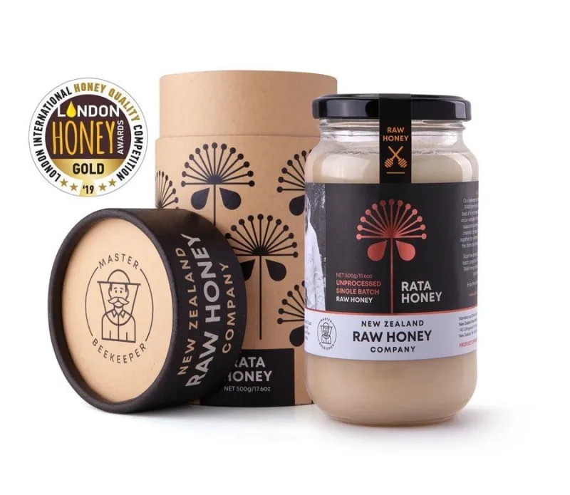 Raw Rata Honey from New Zealand