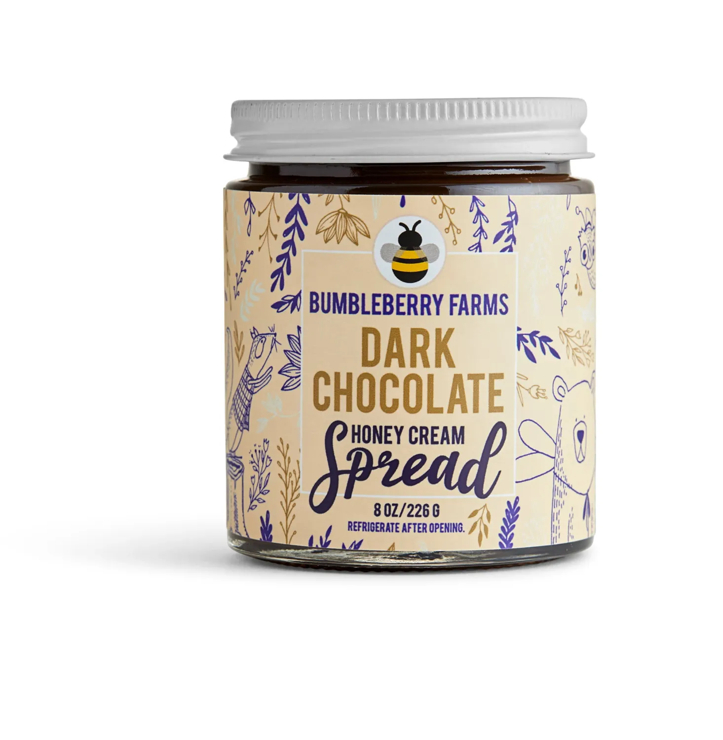 Dark Chocolate Honey Cream Spread Dark Chocolate Honey Cream Spread