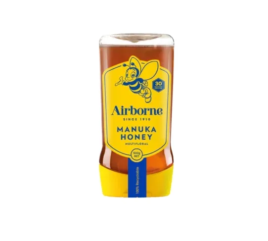 Airbourne Raw Manuka Honey 17.6 oz | New Zealand 30+ Airbourne Raw Manuka Honey 17.6 oz | New Zealand 30+