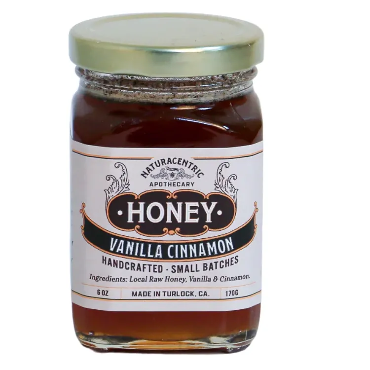 Vanilla & Cinnamon Infused Honey
