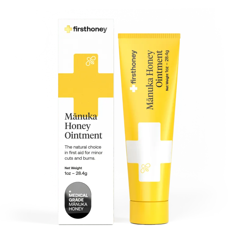 First Honey Medical Grade Mānuka Honey Ointment 1 oz First Honey Medical Grade Mānuka Honey Ointment 1 oz