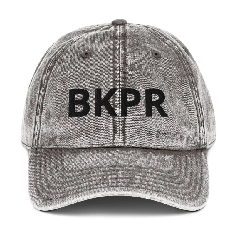 BKPR Vintage Cotton Twill Cap