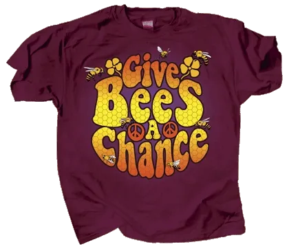 Give Bees A Chance Short-Sleeve Unisex T-Shirt Give Bees A Chance Short-Sleeve Unisex T-Shirt