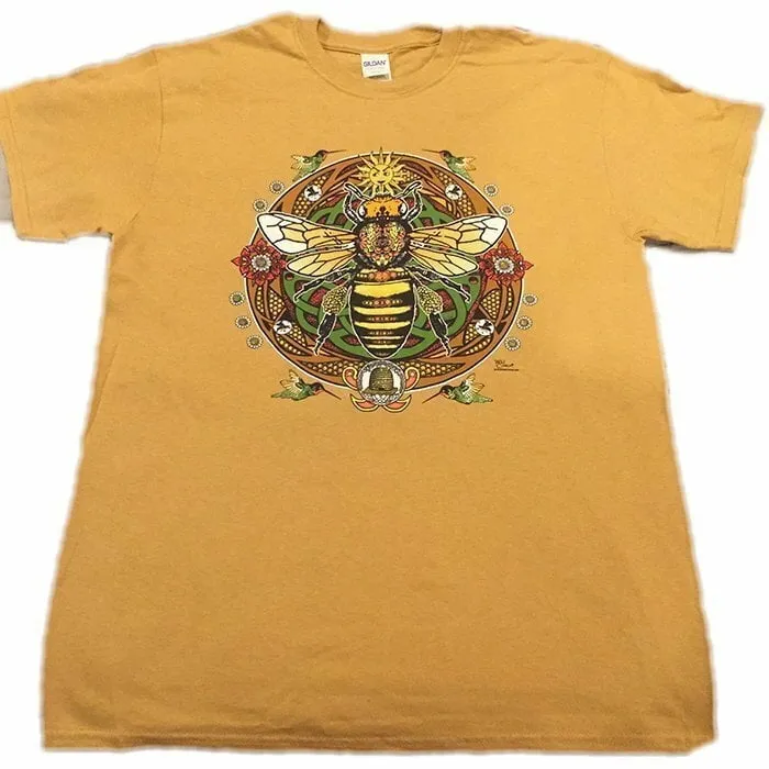 Grateful Bee Short-Sleeve Unisex T-Shirt