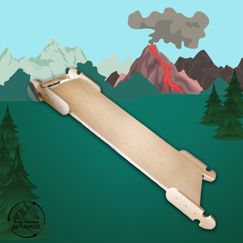 Lava Slide (Accessory for Lava Cube and/or Pyramid) -- MADE TO ORDER --