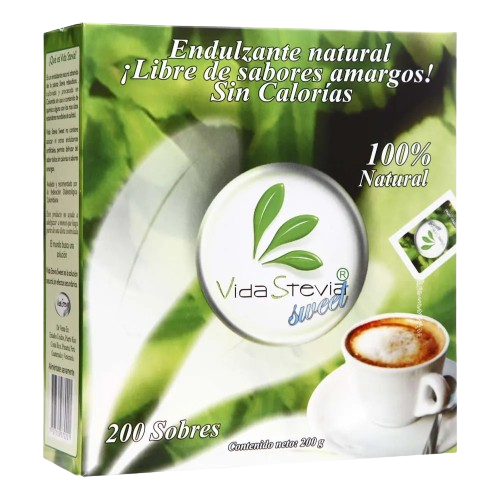 Vida Stevia Caja x 200 sobres