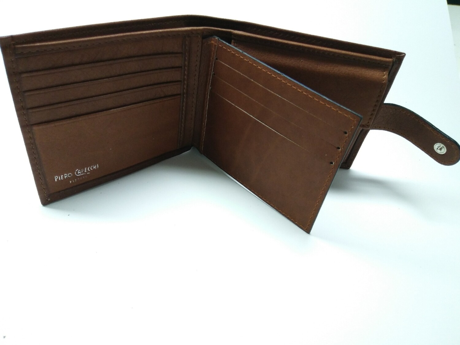 Genuine leather wallet 100 made in Italy