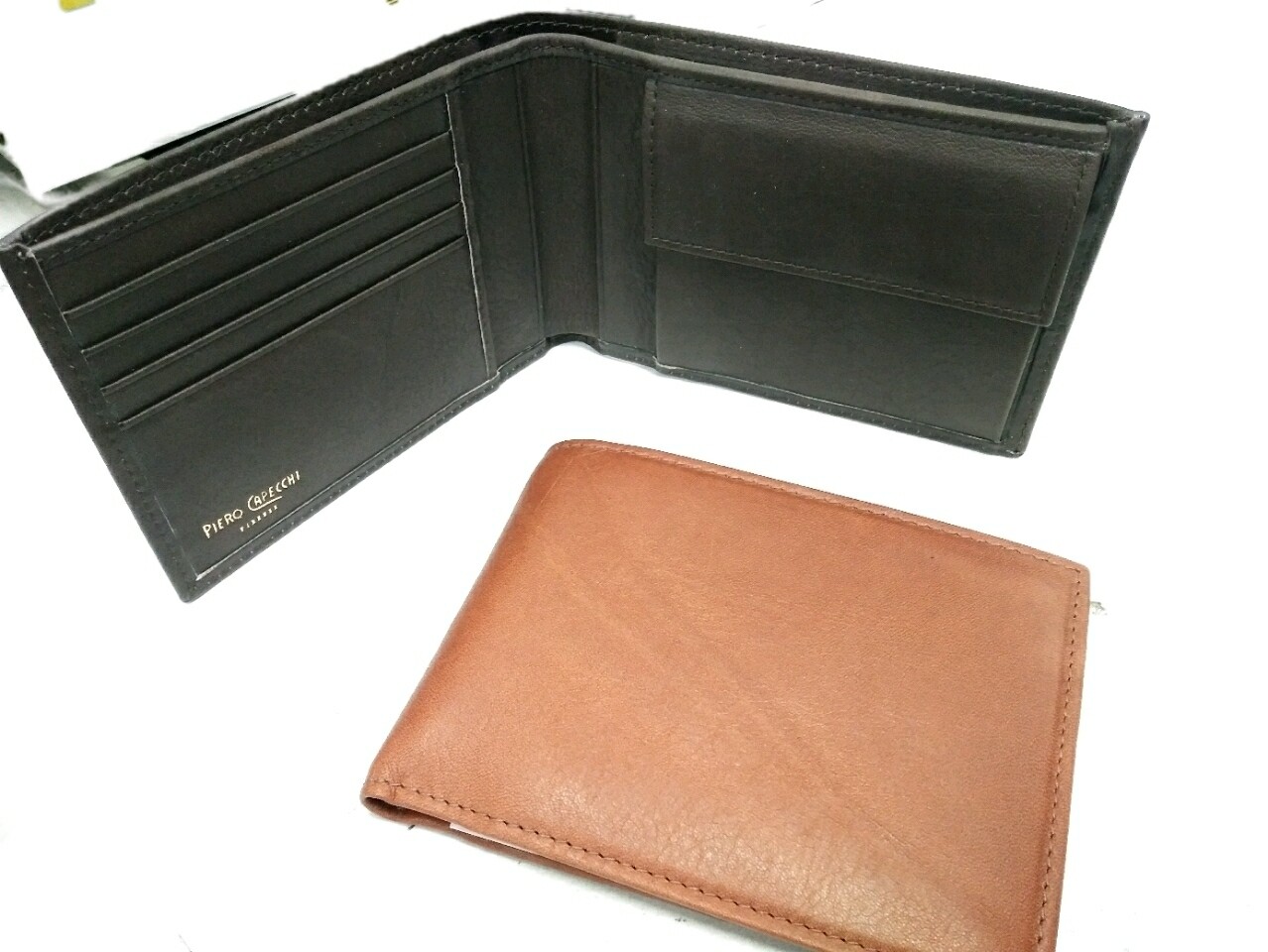 Italian genuine leather wallet