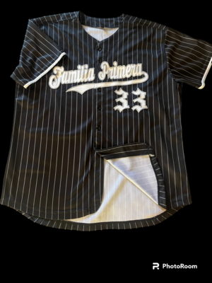 Custom Familia Primera jersey back logo