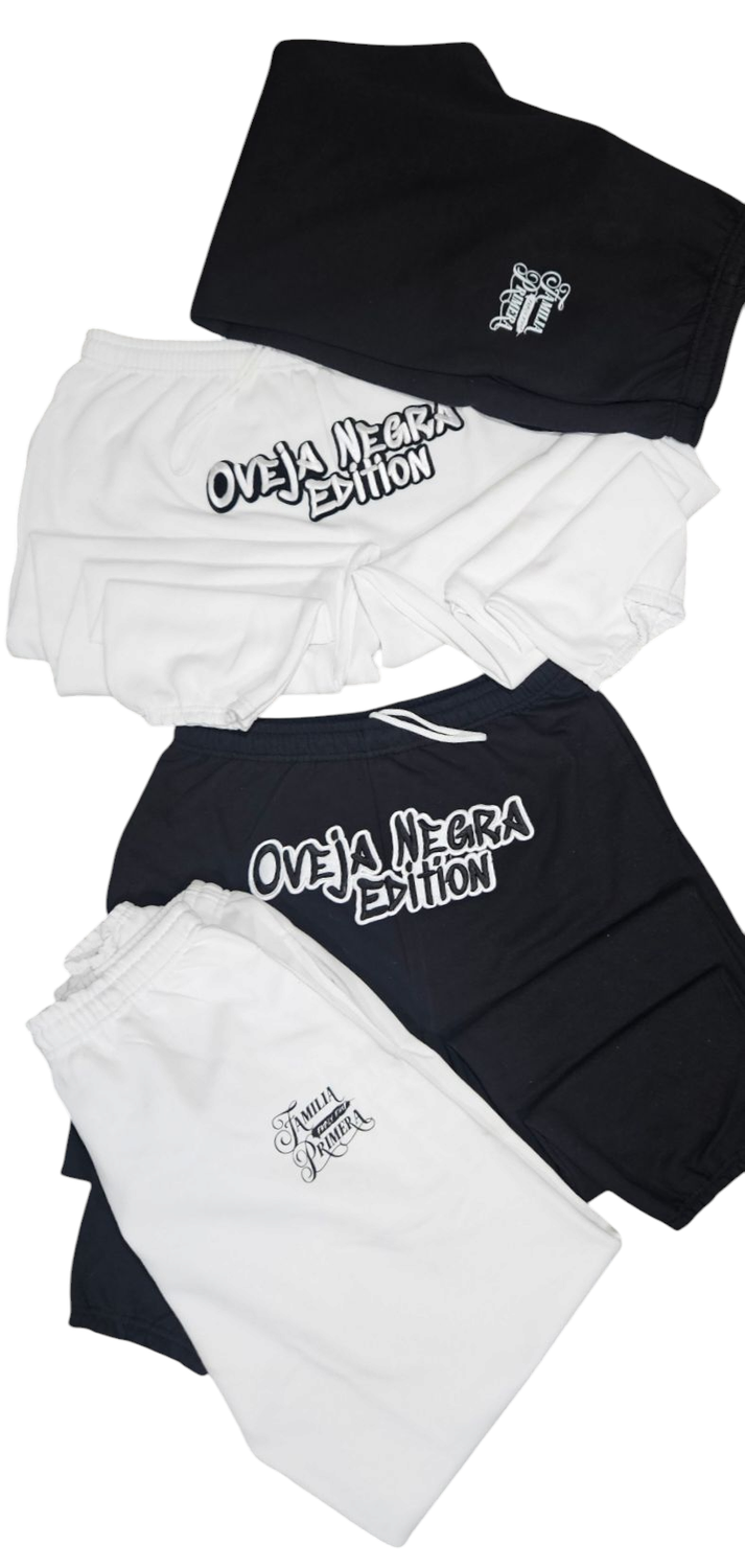 Oveja Negra Big Stitch And Familia Primera Decal joggers