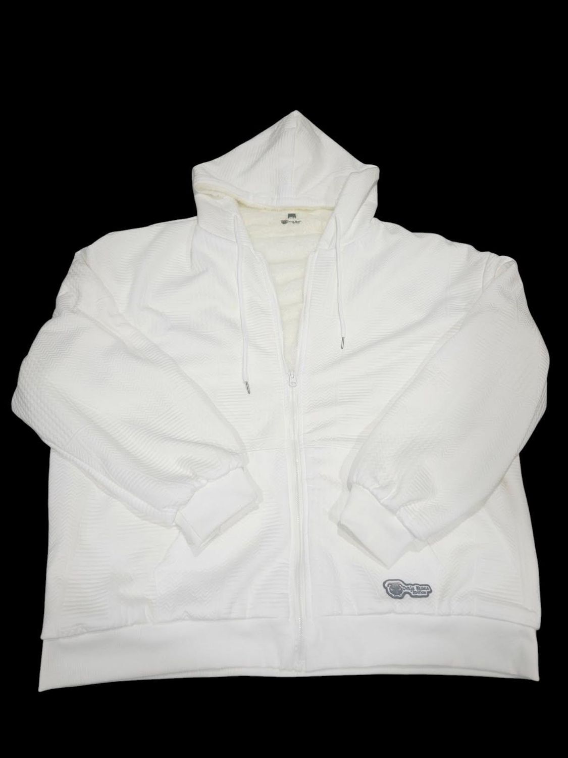 White Oveja Negra zip up hoodie