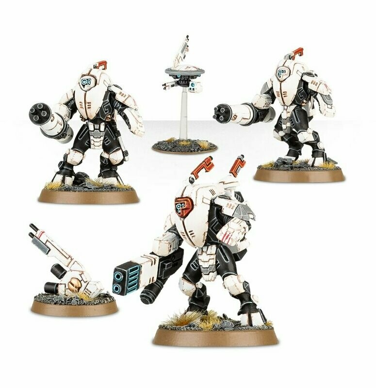 T&#39;au Empire XV25 Stealth Battlesuits