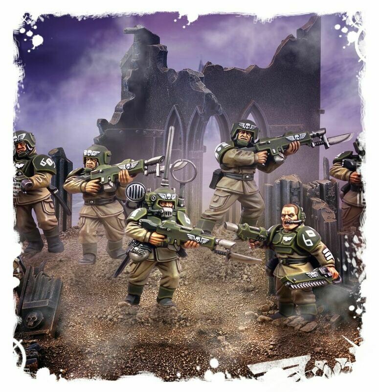 Astra Militarum Cadian Infantry Squad