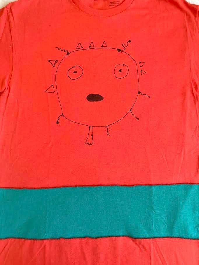 Dress with Drawing