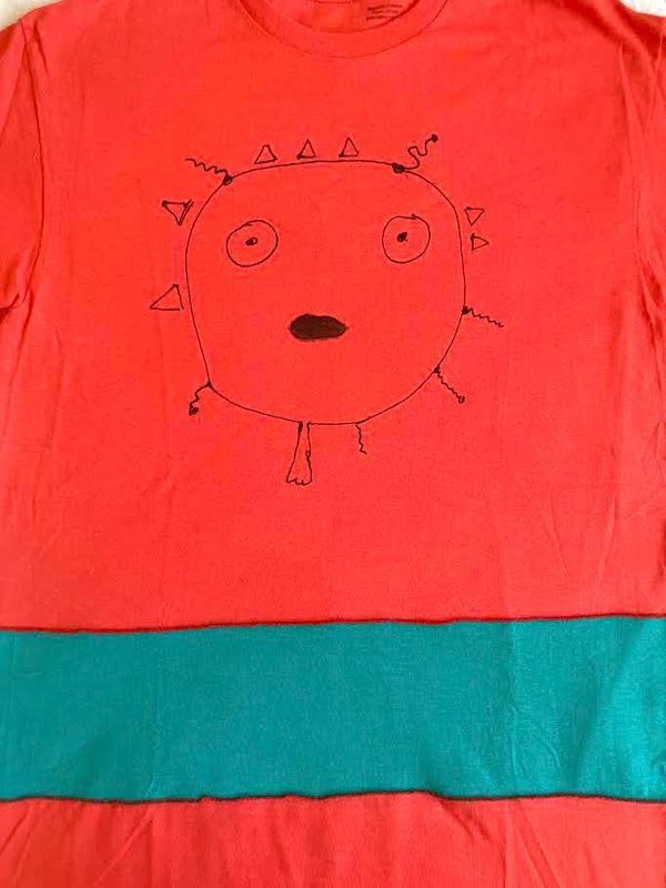 Dress with Drawing