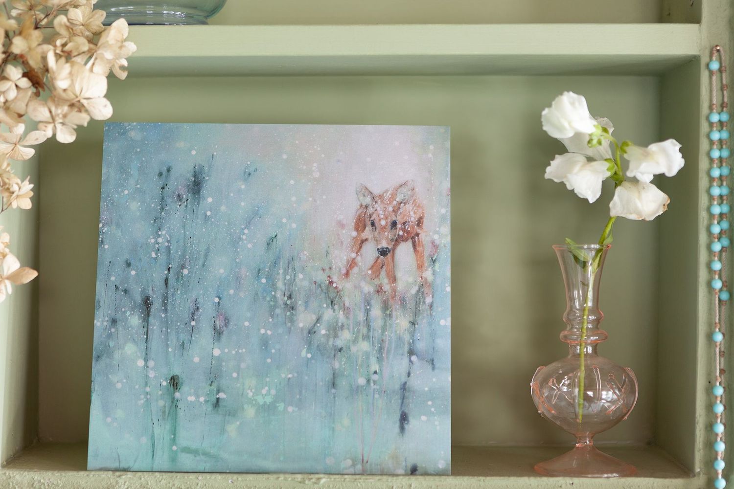 Winter in september | Grote kaart 210x210mm