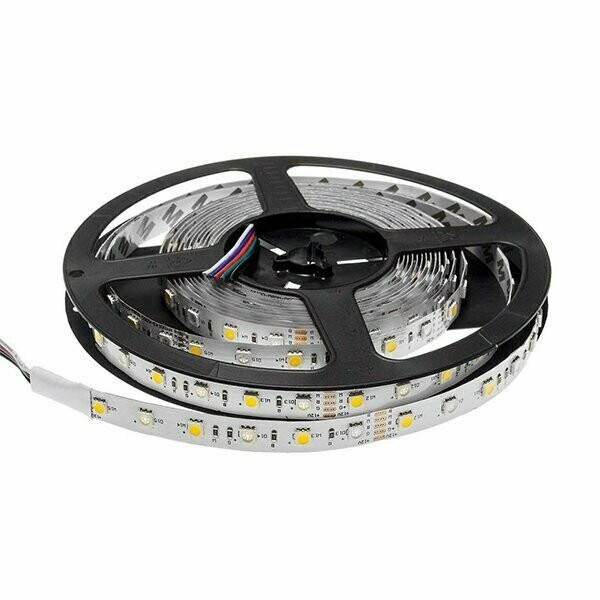 Tira De LED 5050 12V No Resistente Al Agua Profesional Edicion 14.4W/M RGB + WHITE LIGHT