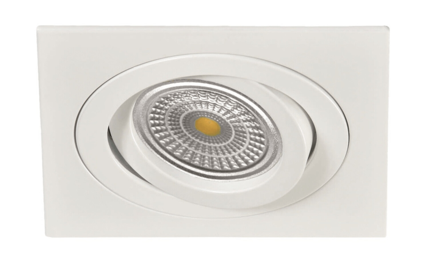 INCOLAMP 010222 RTB EMPOTRABLE DE TECHO CUADRADO BLANCO/CHROME