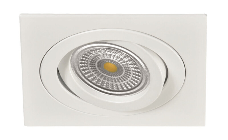 INCOLAMP 010222 RTB EMPOTRABLE DE TECHO CUADRADO BLANCO/CHROME